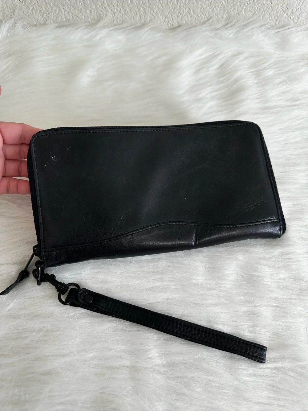 Brookstone genuine leather